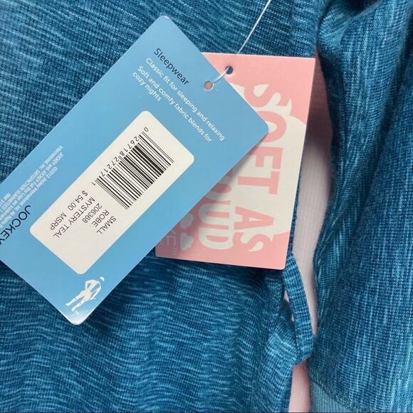 NWT JOCKEY CLASSIC‎ FIT MYSTERY TEAL ROBE SIZE S - Picture 3 of 4